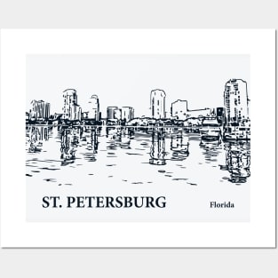 St. Petersburg - Florida Posters and Art